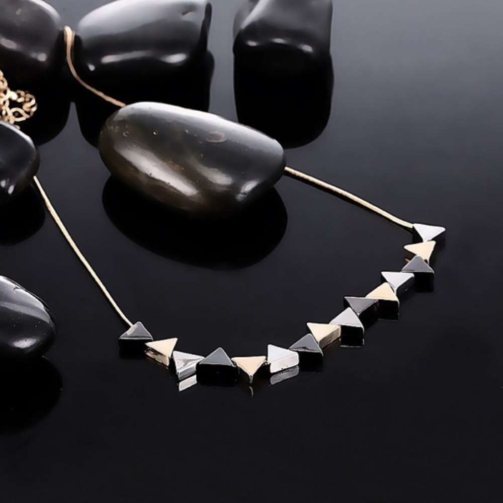 2 for $30 New Triangle Pendant Necklace